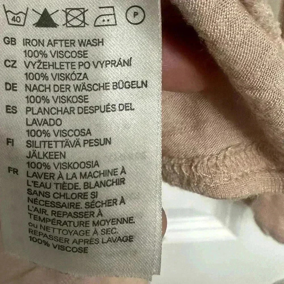 Size Small H&M Cardigan - SHEER CRAYOLA PEACH - Picture 6 of 11